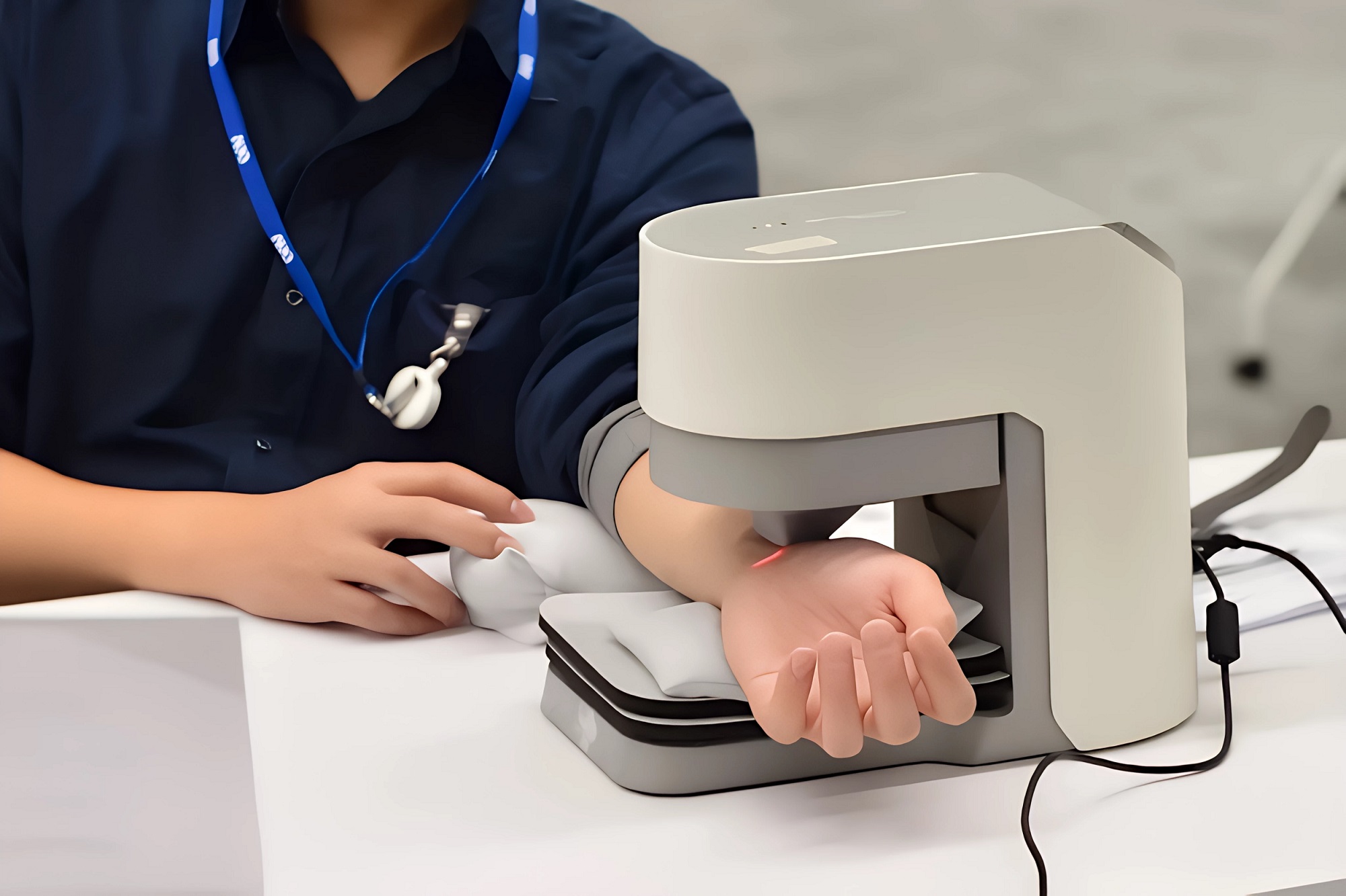 k8凯发(中国)耘康中醫數位化檢測解決方案之脈象檢測系統採用高靈敏多點式壓力感測器，可真實還原「寸、關、尺」三部脈象量測結果